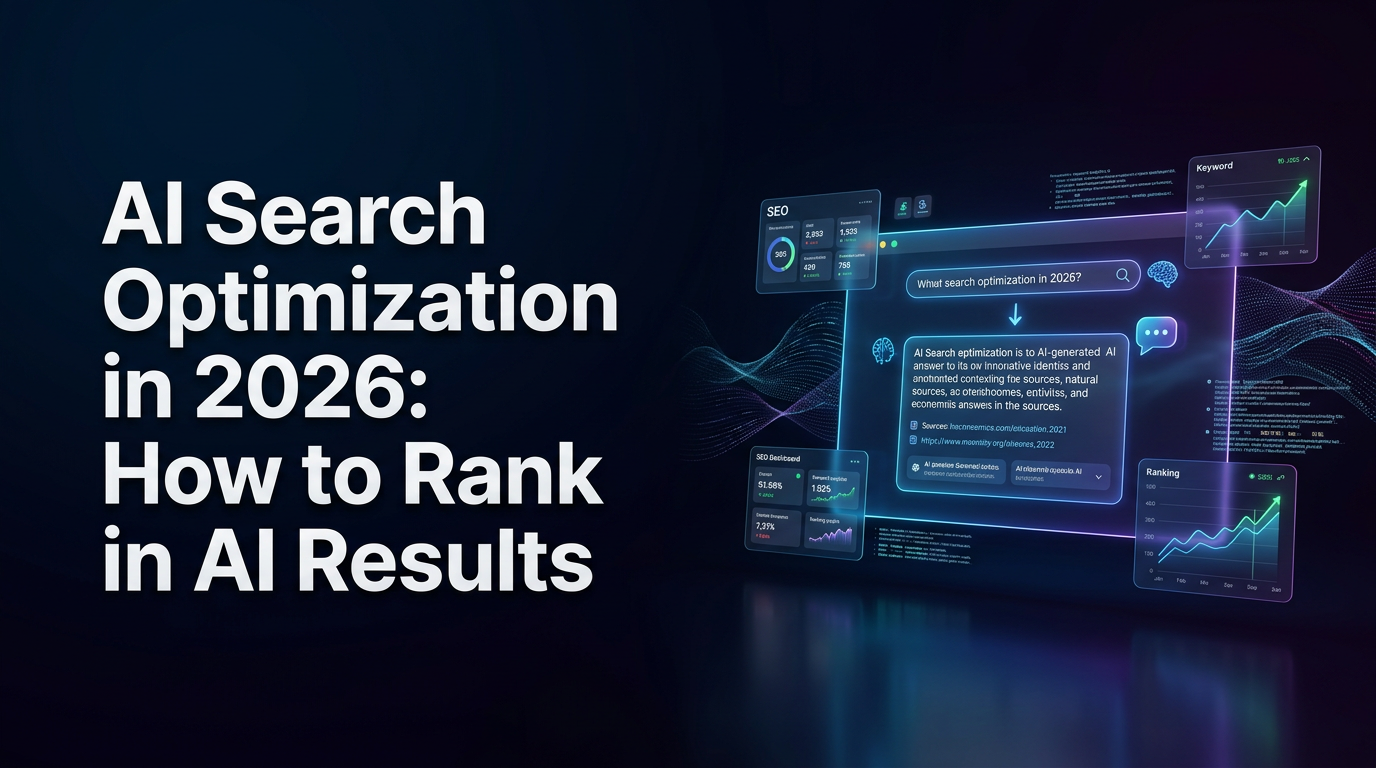 AI Search Optimization in 2026: How to Rank in AI Results